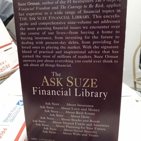 📚ASK SUZE FINANCIAL LIBRARY BOOKS. - Picture 7 of 9